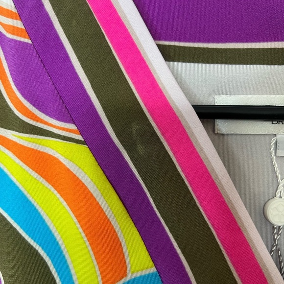 Trina Turk Kaylan Island Swirl Matte Jersey Dress – Size 0 - Picture 8 of 11